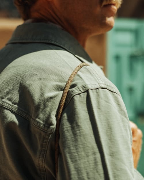 lifestyle image of Vintage Sateen Shirt