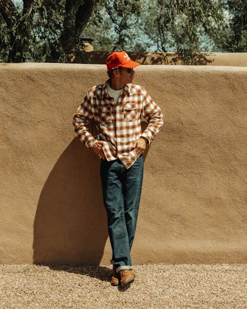 lifestyle image of Cotton Western Shirt