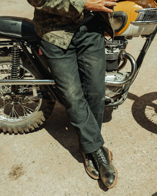 lifestyle image of Rover Double-Knee Work Pant - HB Athletic Straight