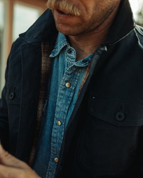 lifestyle image of Cotton Western Shirt