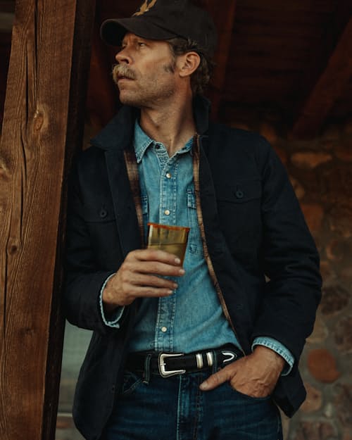 lifestyle image of Cotton Western Shirt