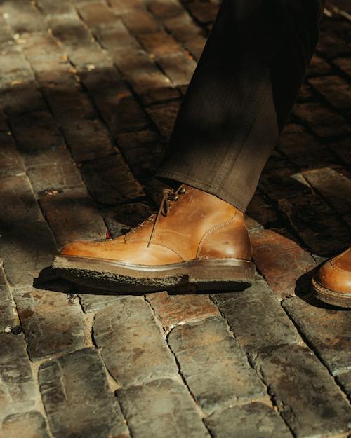 lifestyle image of Teoflex Moc Toe Boot