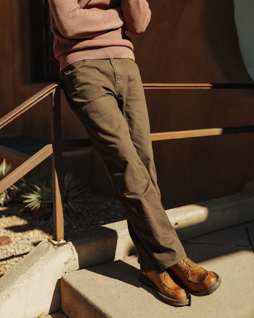 lifestyle image of Nobelflex Moc Toe Derby