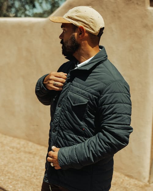 lifestyle image of Quilted Superfleece Jacket
