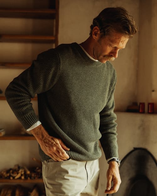 lifestyle image of Bolinas Crewneck Sweater