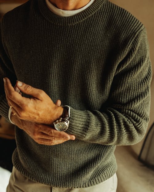 lifestyle image of Bolinas Crewneck Sweater