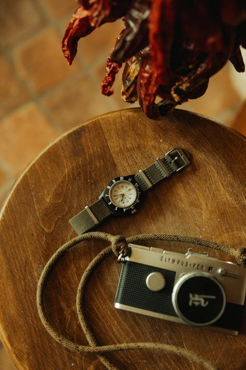 lifestyle image of Marathon x Huckberry 41 mm CeraShell Arctic NAV Watch