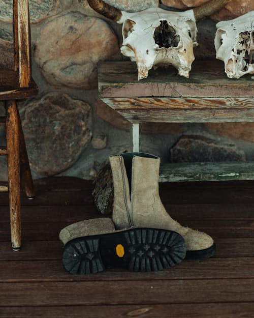 lifestyle image of Moto Boot