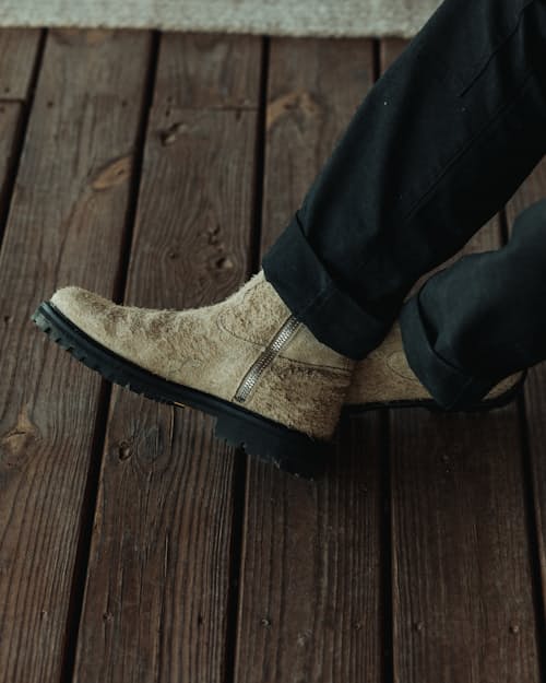 lifestyle image of Moto Boot