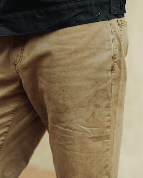 lifestyle image of Vintage Wash 365 5-Pocket Pant - HB Straight