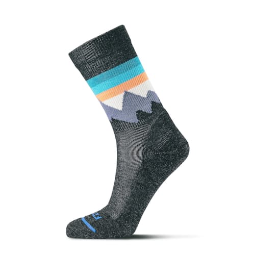 laydown image of Light Hiker Graphic - Mountain Top