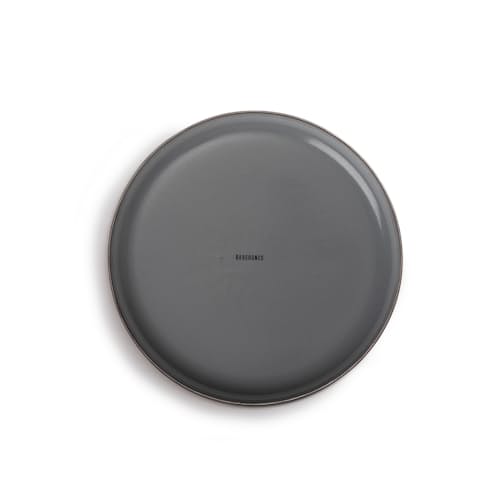 laydown image of Enamel Deep Plate Set