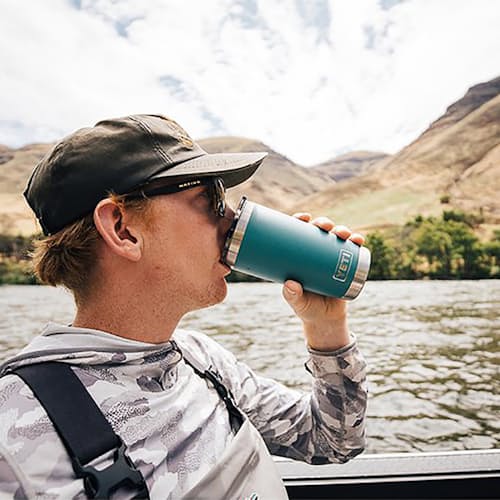 laydown image of Rambler 20 oz Tumbler
