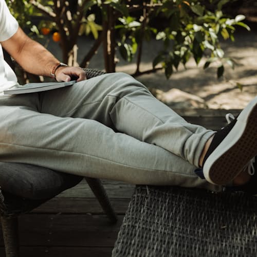 lifestyle image of French Terry Sweatpant