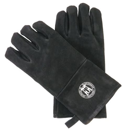 laydown image of Leather Grill Gloves
