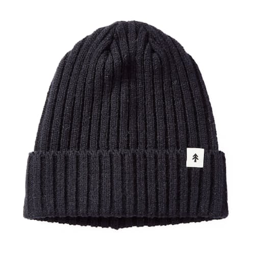 laydown image of Japanese Rib Knit Beanie