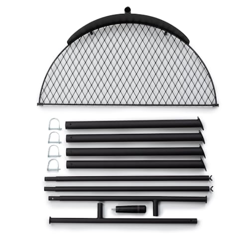 laydown image of Cowboy Firepit Grill - 30"