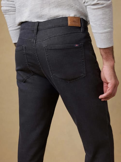 lifestyle image of Stretch Terry 5-Pocket Pant