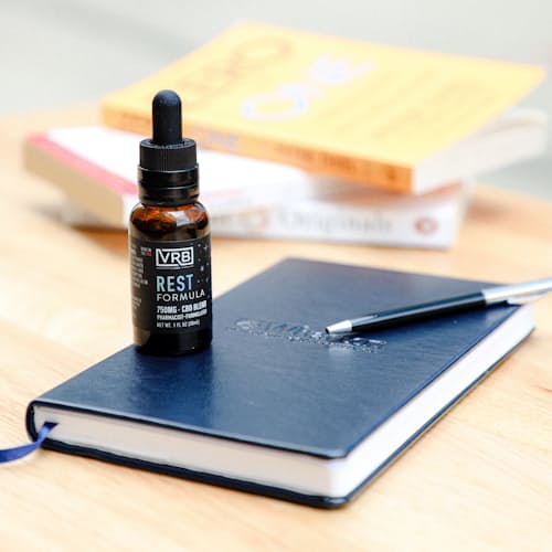 laydown image of Rest - CBD Sleep Blend