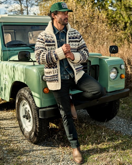 lifestyle image of 365 5-Pocket Pant - HB Straight
