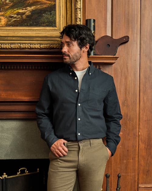 lifestyle image of Oxford Draftsman Shirt
