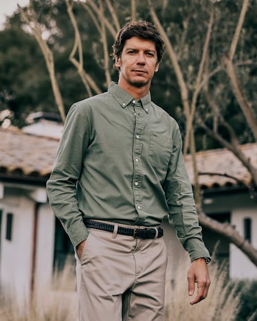 lifestyle image of Oxford Draftsman Shirt