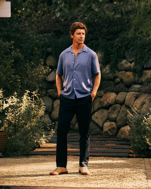 lifestyle image of Tencel Resort Shirt