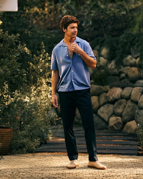 lifestyle image of Cotton Linen Chino - HB Straight
