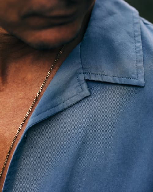 lifestyle image of Tencel Resort Shirt