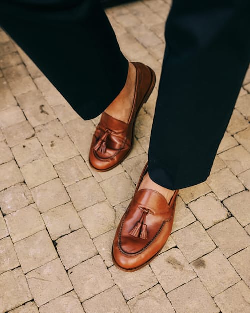 lifestyle image of Tassle Loafer