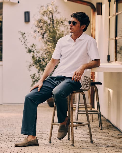 lifestyle image of Linen Drawstring Pant