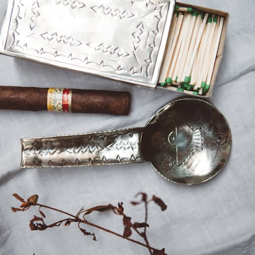 laydown image of Thunderbird Cigar Ashtray