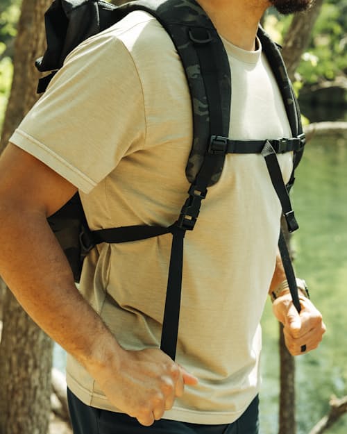 lifestyle image of PatinaTech T-Shirt