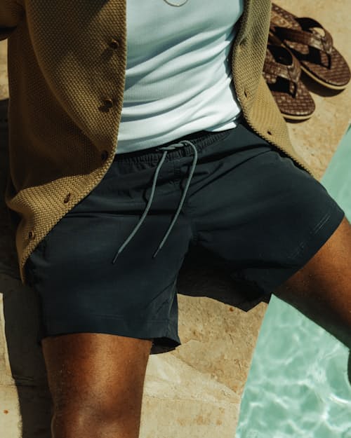 lifestyle image of Basin Trunks - 6"