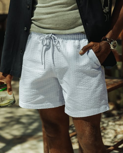 lifestyle image of Salino Swim Trunk - 6"