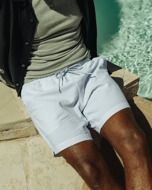 lifestyle image of Salino Swim Trunk - 6"