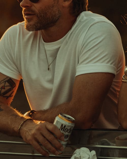lifestyle image of Vintage Soft Wash T-Shirt