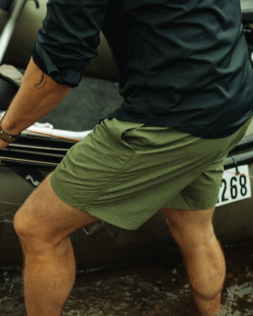 lifestyle image of Basin Trunks - 6"
