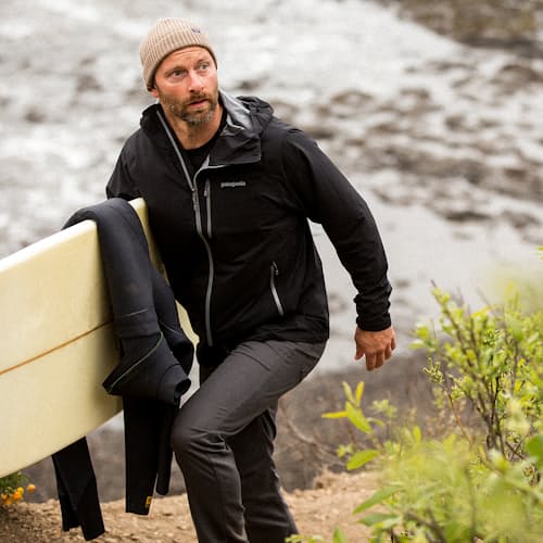 laydown image of Stretch Rainshadow Jacket