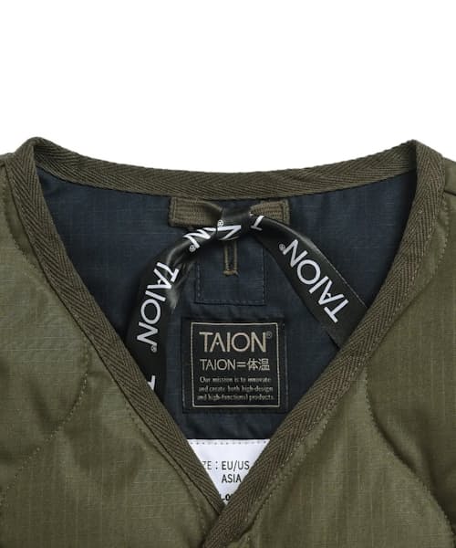 laydown detail image of Military Down Insulated Vest