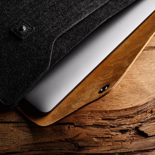 laydown image of 15" Macbook Sleeve