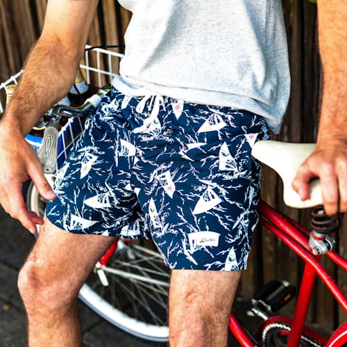 laydown image of Navy Windsurf Swim