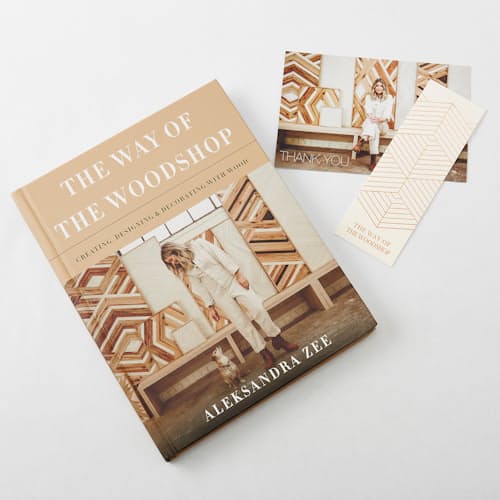 laydown image of The Way of the Woodshop Book