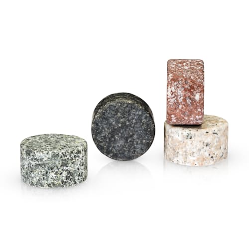 laydown image of Granite Whiskey Stones