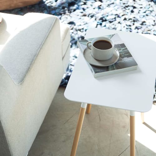 lifestyle image of Plain Rectangular Side Table