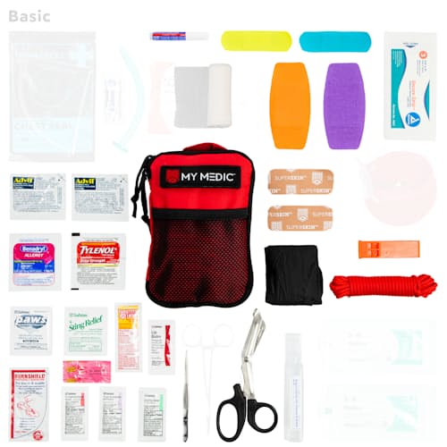 laydown image of The Solo - Compact First Aid Kit