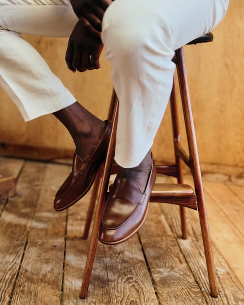 lifestyle image of Venetian Loafer