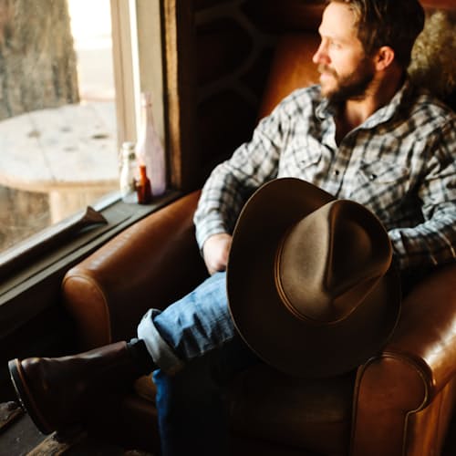 lifestyle image of The Rawlins Cowboy Hat - Exclusive