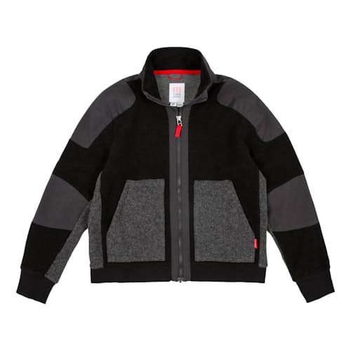 laydown image of Women's Global Full Zip Sweater