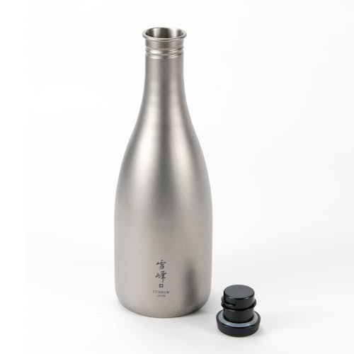 laydown image of Sake Bottle